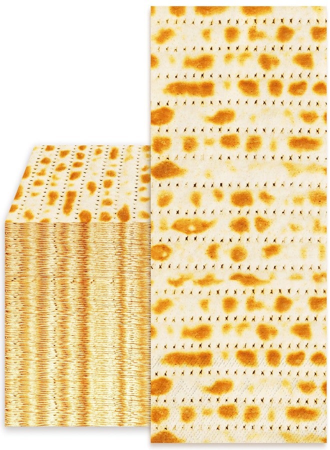 وولاين مجموعة مناديل ورقية لعيد الفصح اليهودي (80 قطعة) من والين، مناديل ورقية للاستخدام مرة واحدة، مثالية لطاولة الطعام أو الحمام. - Image 1